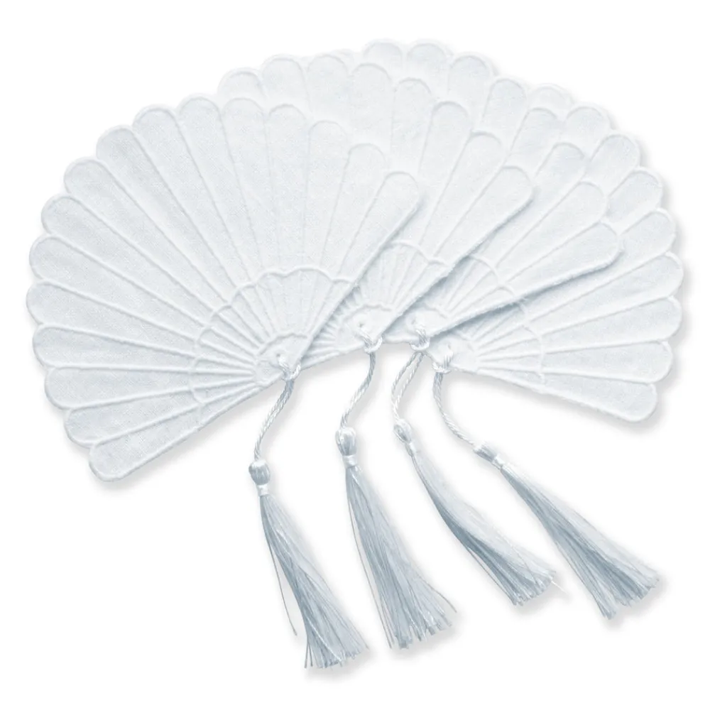 Chefanie Place Settings & Linens|Fan Cocktail Napkins, Set of 4