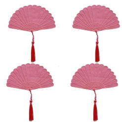 Chefanie Place Settings & Linens|Fan Cocktail Napkins, Set of 4