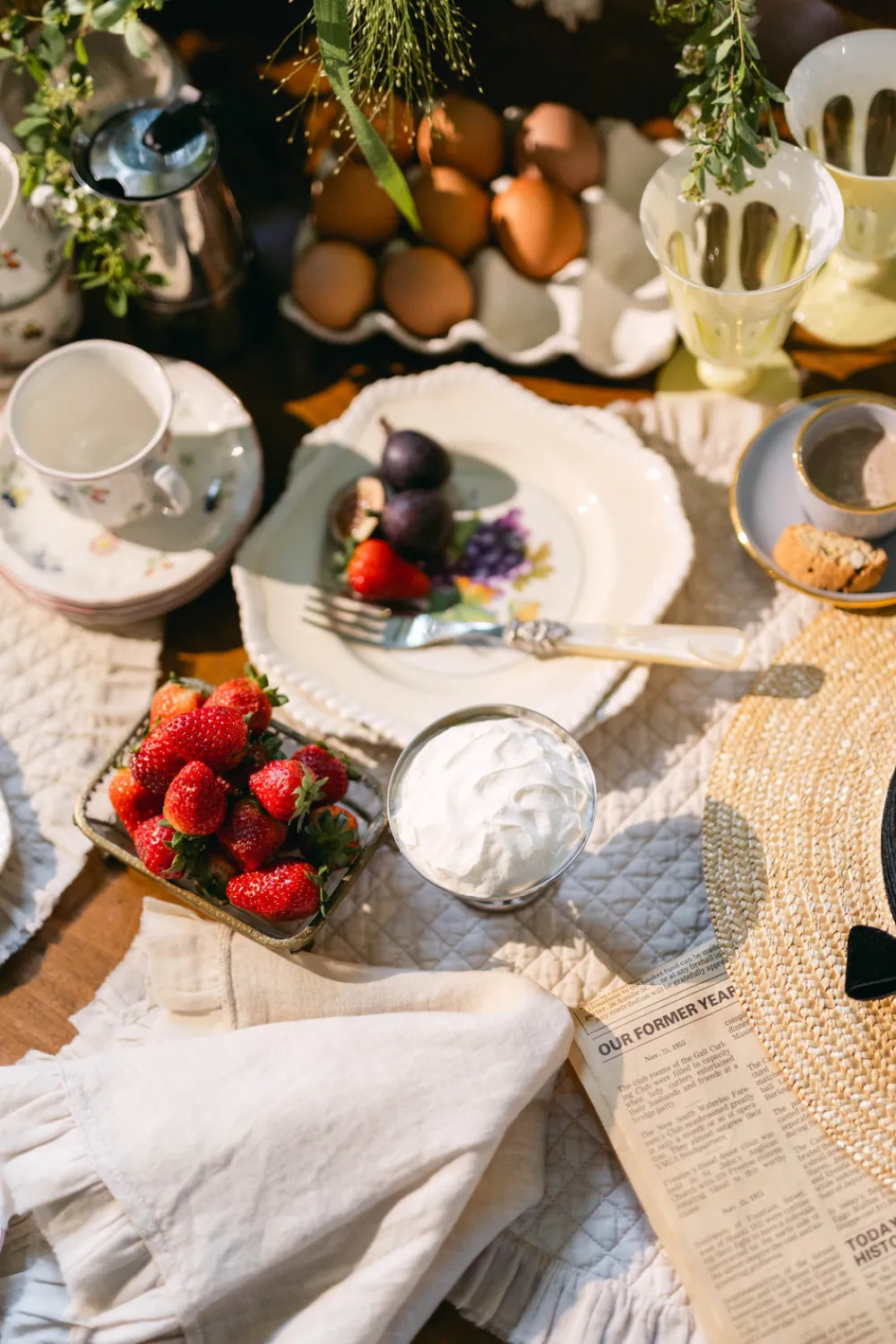 Nadia & Co Place Settings & Linens|Farfalla Serviettes