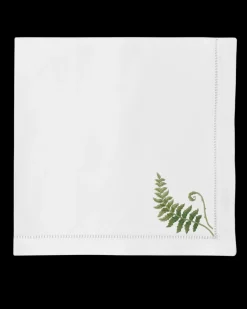 Henry Handwork Place Settings & Linens|Fern Fronds Napkin