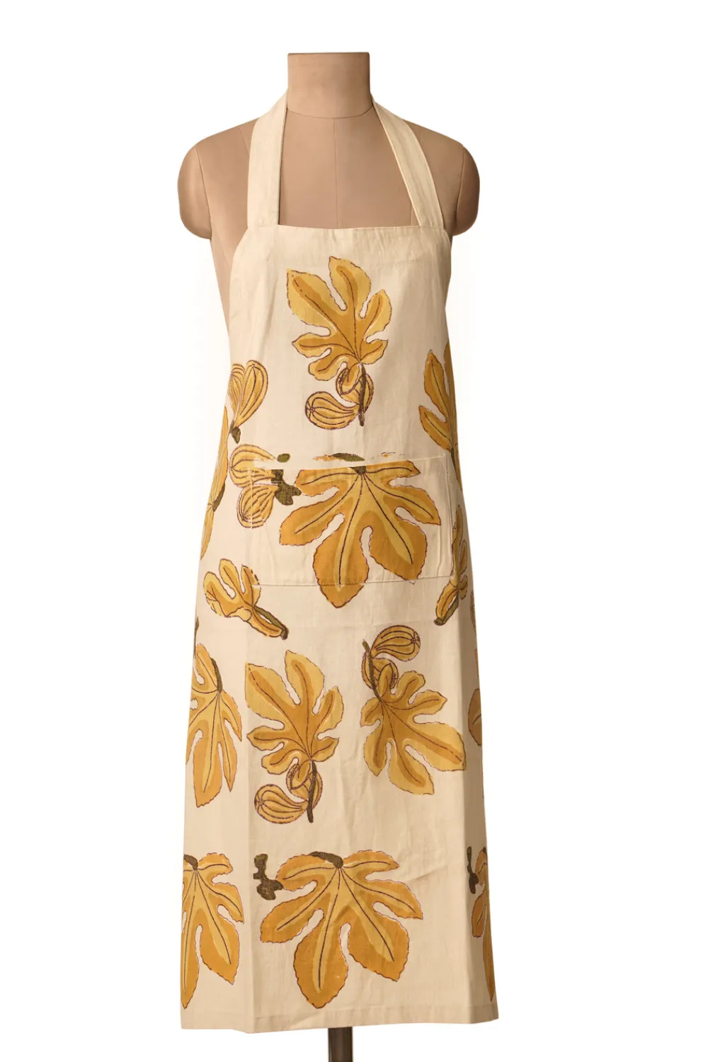 Couleur Nature Place Settings & Linens|Fig Apron in Citrine