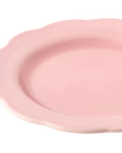 Cabana Dinnerware|Fiore Dessert Plate in Pink