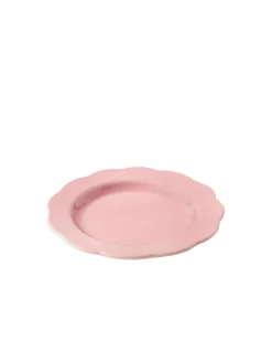 Cabana Dinnerware|Fiore Dessert Plate in Pink