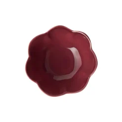 Cabana Dinnerware|Fiore Ice Cream Bowl in Burgundy