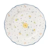 Este Ceramiche Dinnerware|Fiorellini Blu Gialli Dinner Plates Multi, Set of 6