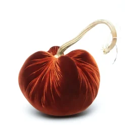 Hot Skwash Living|Décor|Fire Silk Velvet Pumpkin