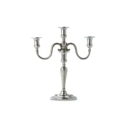 Match Silver|Candles|3-Flame Candelabra