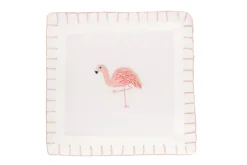 Francesca Miranda Place Settings & Linens|Flamingo Cocktail Napkin, Set of 4