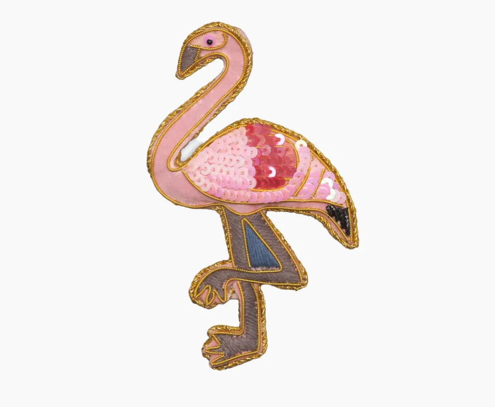 Henry Handwork Place Settings & Linens|Flamingo Ornament
