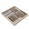 Jean Dubost Laguiole Flatware|Flatware Set, Set of 12