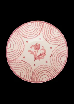 Late Afternoon Dinnerware|Flor Very Large Pink Serving Bowl
