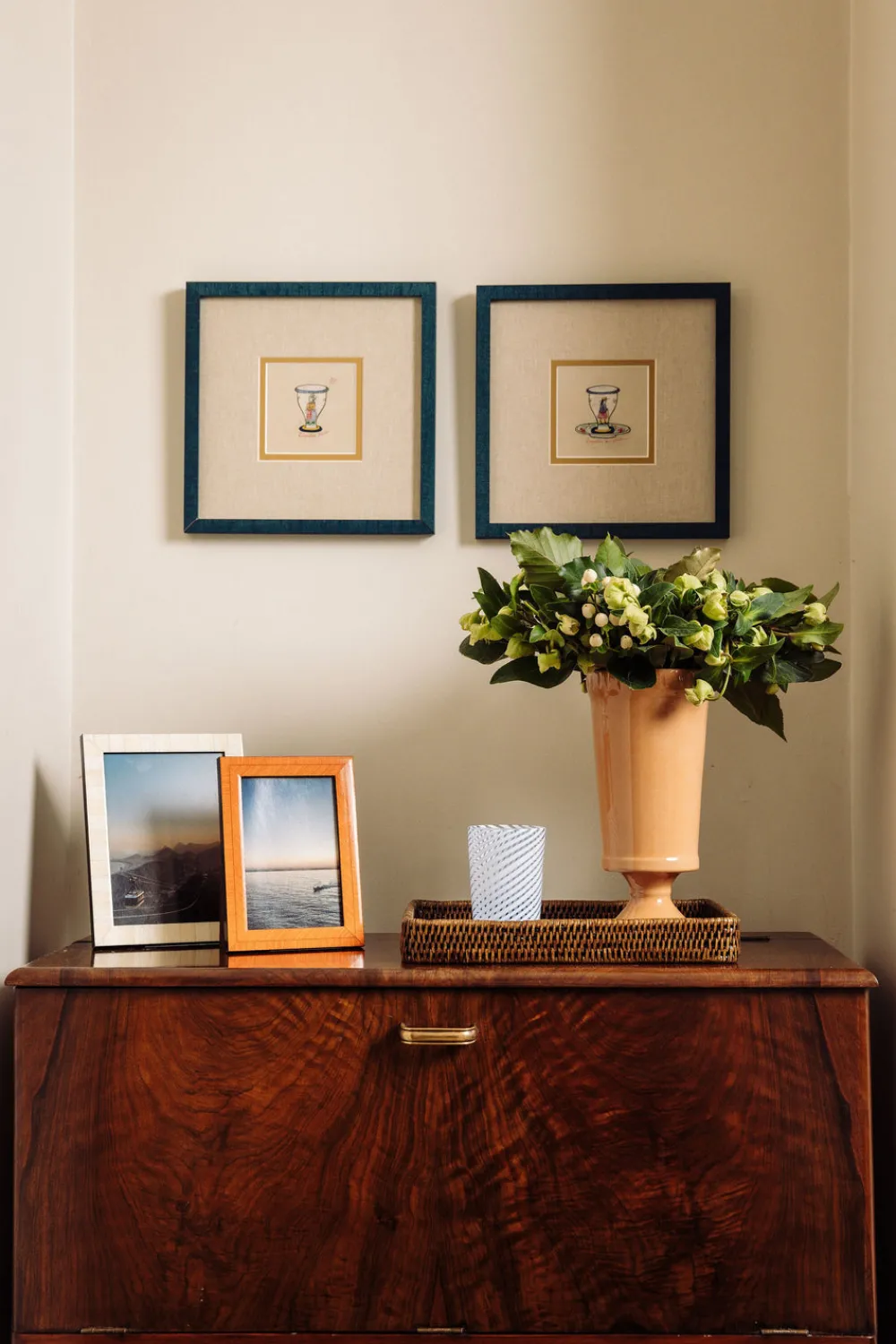 Rebecca Udall Glassware|Flora Ceramic Urn Vase in Terracotta