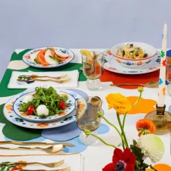 Misette Dinnerware|Floral Dinner Plates, Set of 4