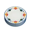 Misette Dinnerware|Floral Salad Plates, Set of 4