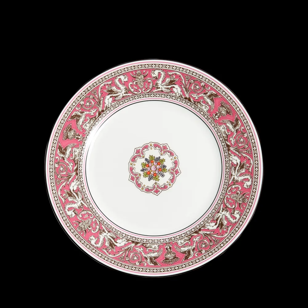 Wedgwood Dinnerware|Florentine Fuchsia Plate 8.1"