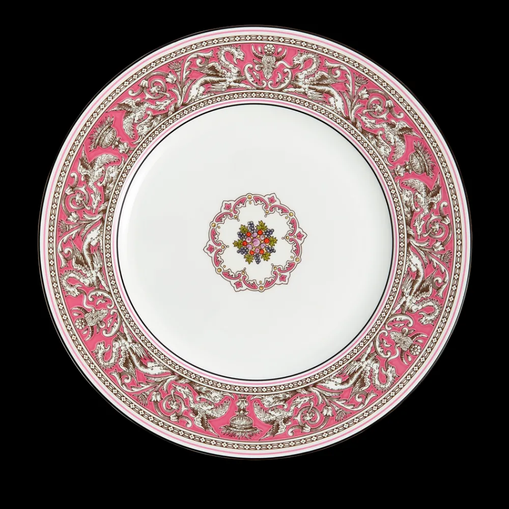 Wedgwood Dinnerware|Florentine Fuchsia Plate 10.7"