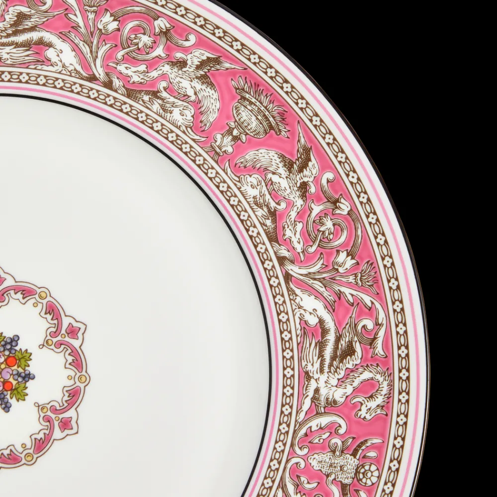 Wedgwood Dinnerware|Florentine Fuchsia Plate 10.7"