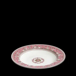 Wedgwood Dinnerware|Florentine Fuchsia Rim Soup