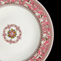 Wedgwood Dinnerware|Florentine Fuchsia Rim Soup