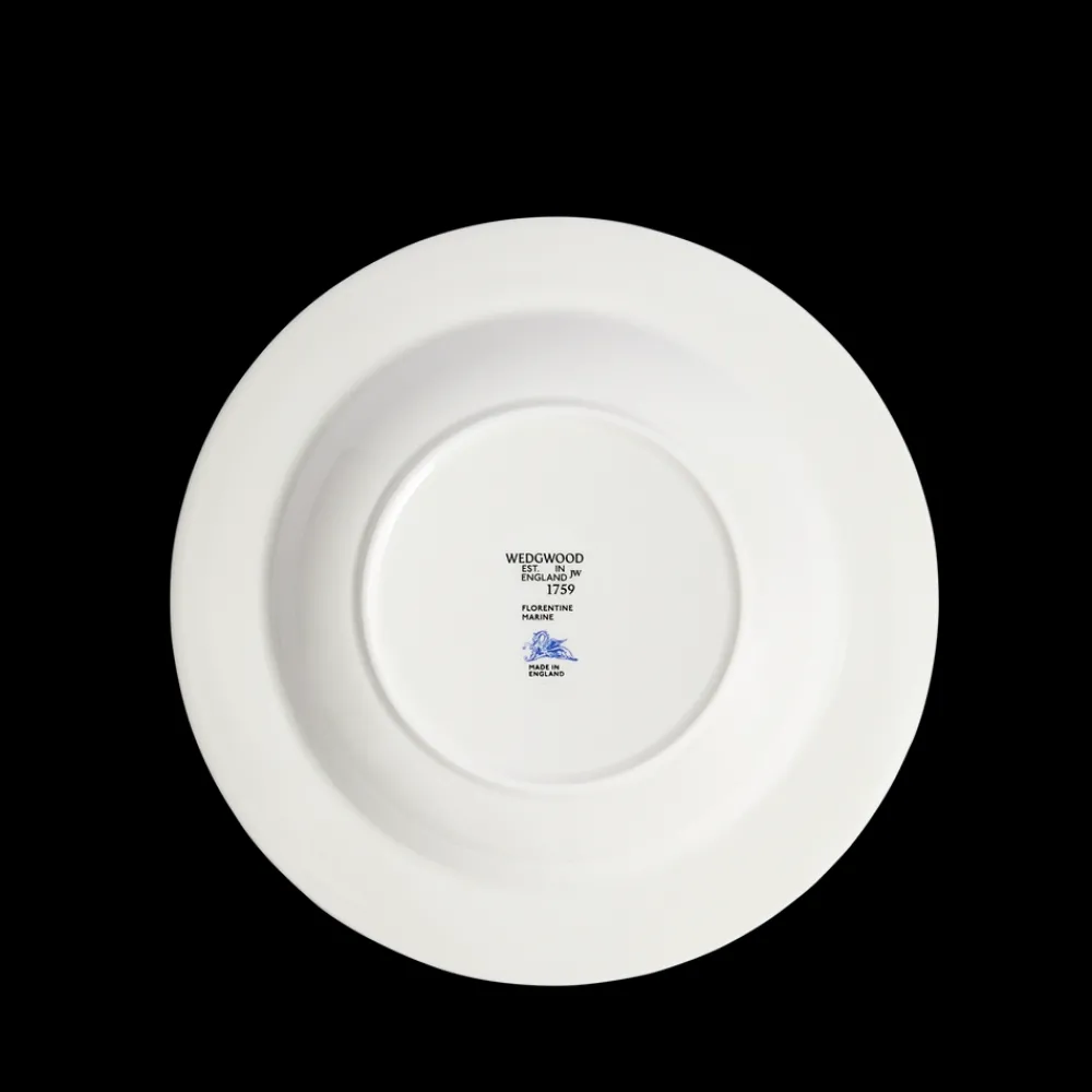 Wedgwood Dinnerware|Florentine Marine Rim Soup