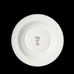 Wedgwood Dinnerware|Florentine Salmon Rim Soup 8.9