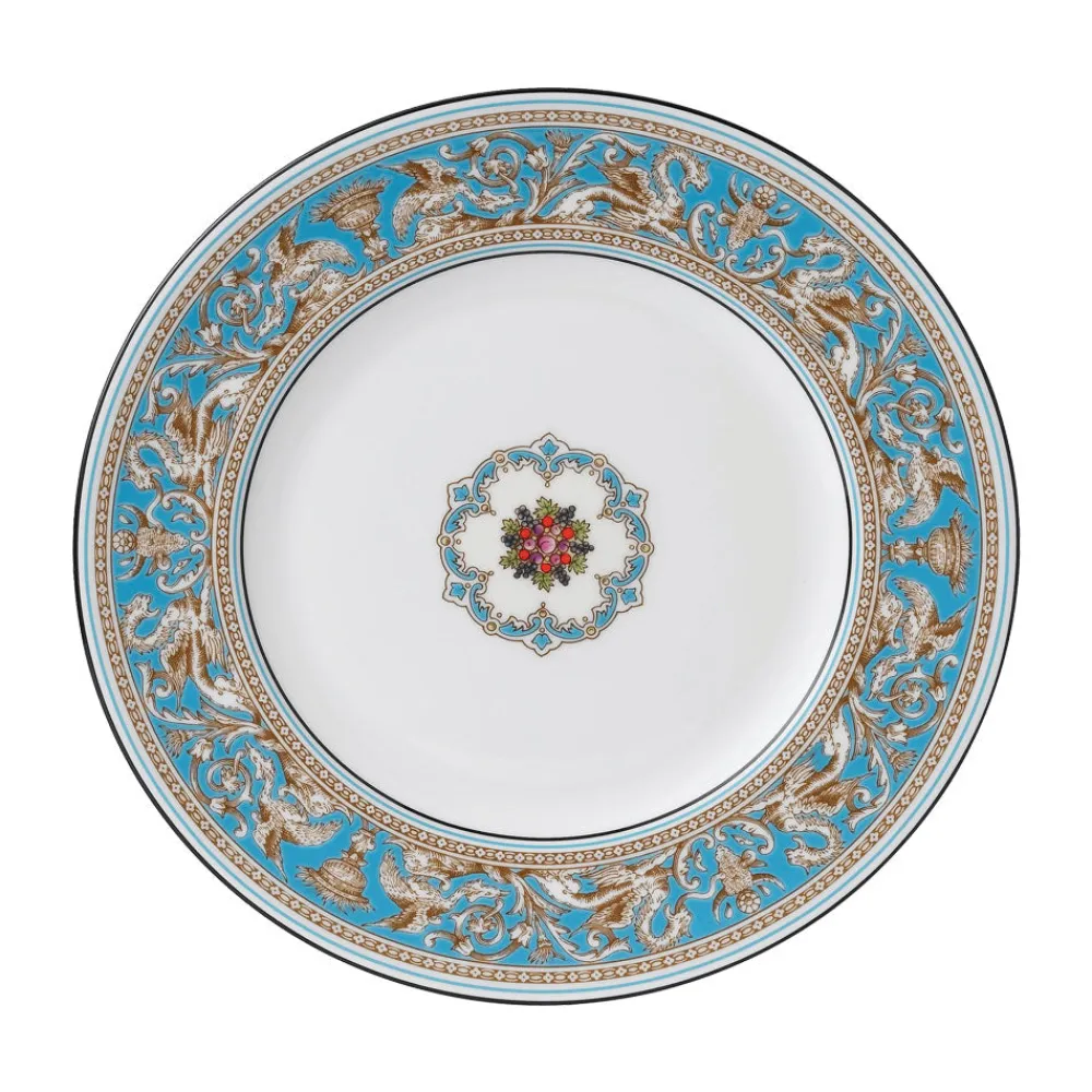 Wedgwood Dinnerware|Florentine Turquoise Dinner Plate 10.75"