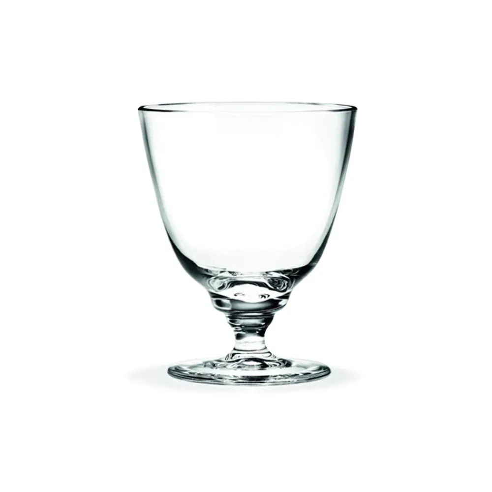 Holmegaard Glassware|Flow Glass On Foot in Champagne