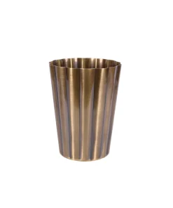 Rebecca Udall Glassware|Fluted Julep Cup in Brass