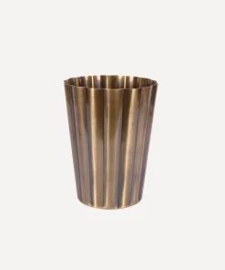 Rebecca Udall Glassware|Fluted Julep Cup in Brass