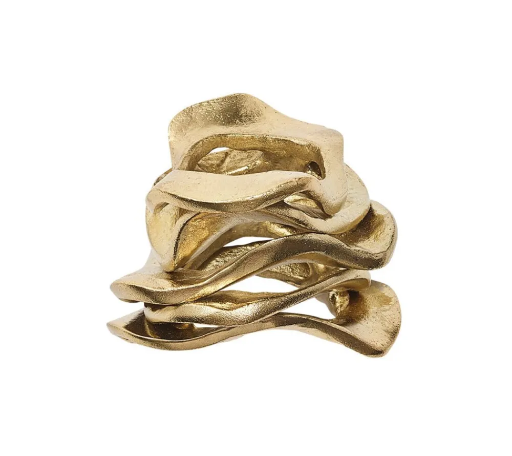 Kim Seybert Place Settings & Linens|Flux Napkin Ring, Set of 4