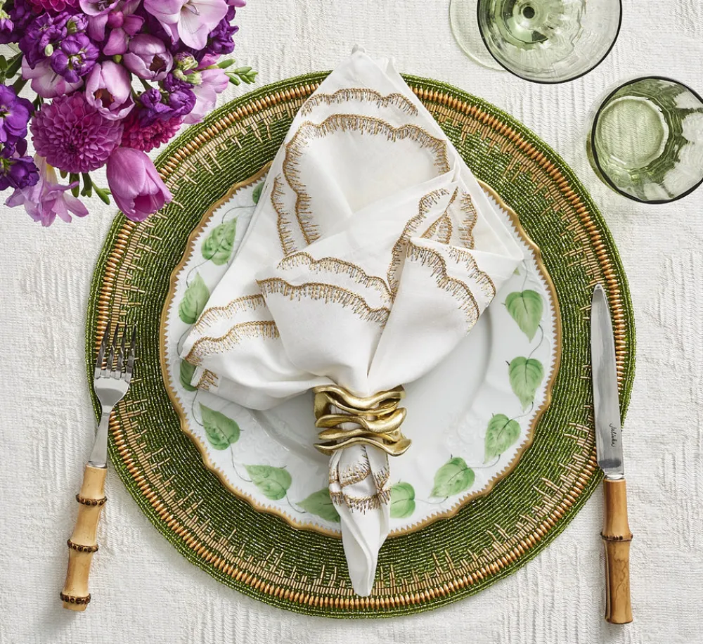 Kim Seybert Place Settings & Linens|Flux Napkin Ring, Set of 4