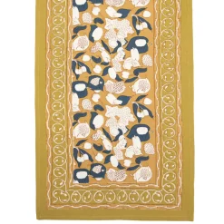 Couleur Nature Place Settings & Linens|Forest Harvest Runner Mustard & Blue