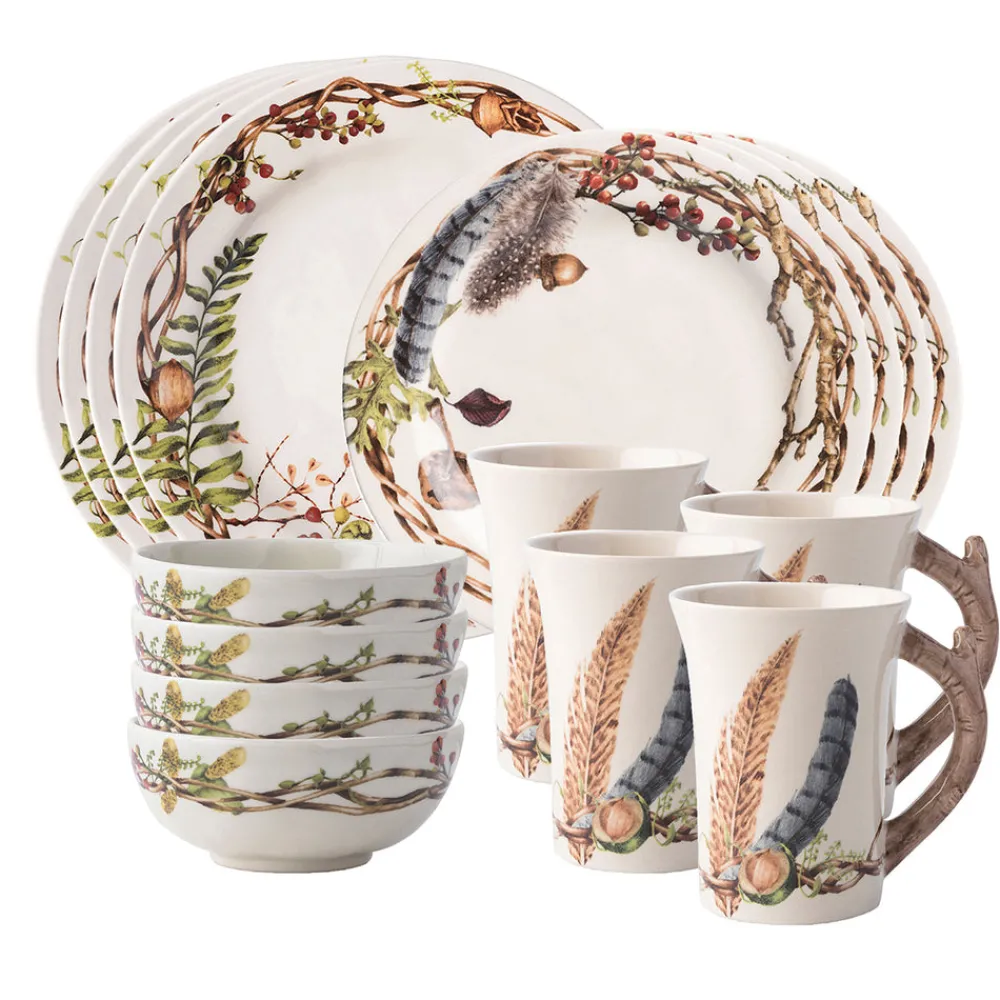 Juliska Dinnerware|Forest Walk 16 pc Set