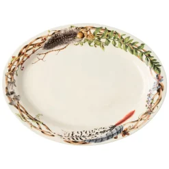 Juliska Dinnerware|Forest Walk 17" Platter in Café Au Lait