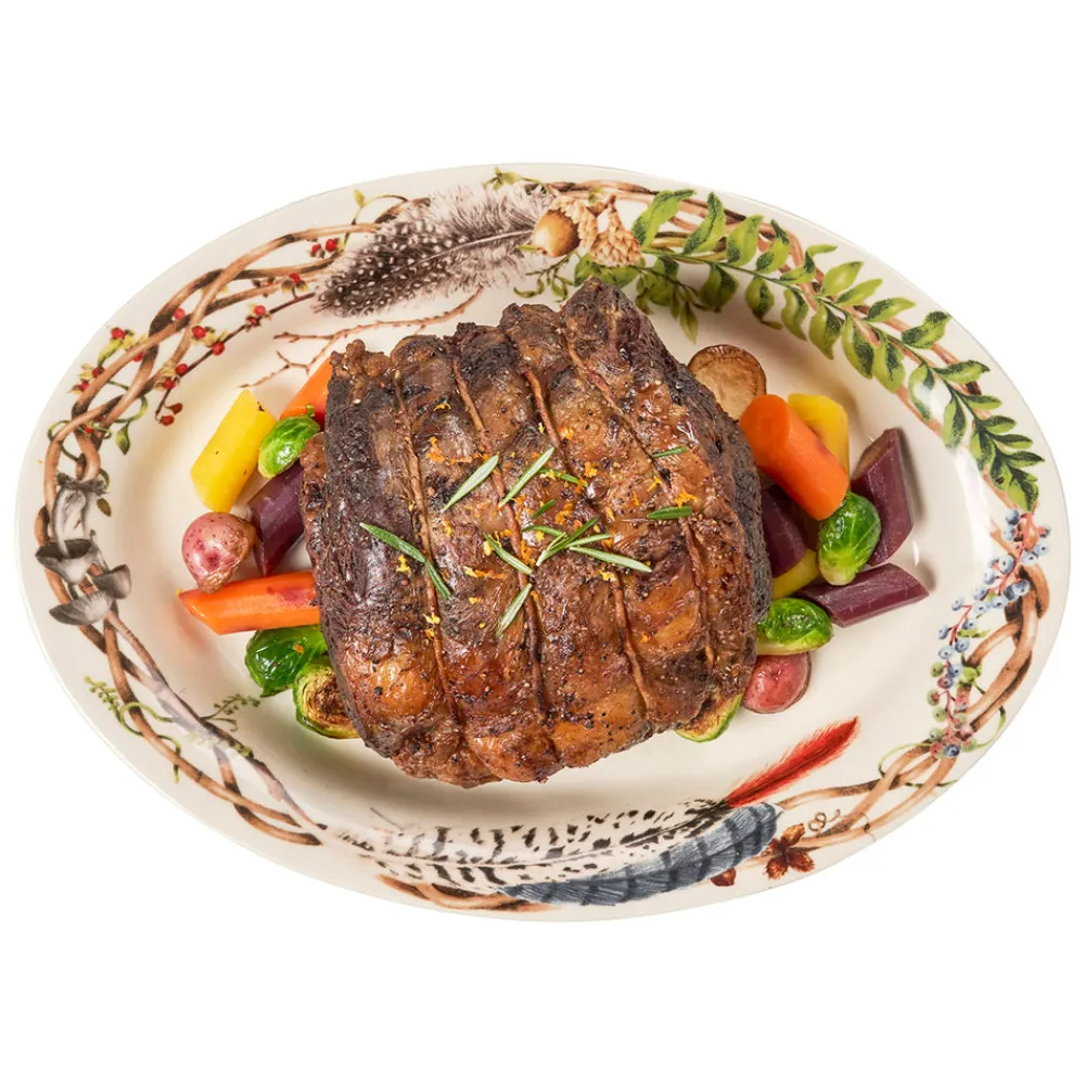 Juliska Dinnerware|Forest Walk 17" Platter in Café Au Lait