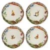 Juliska Dinnerware|Forest Walk Café Au Lait Dessert & Salad Plate, Assorted, Set 4