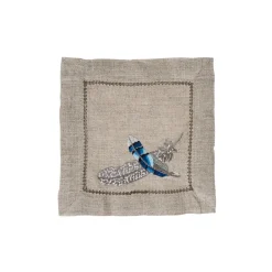 Juliska Place Settings & Linens|Forest Walk Cocktail Napkin Assorted in Multi, Set of 4