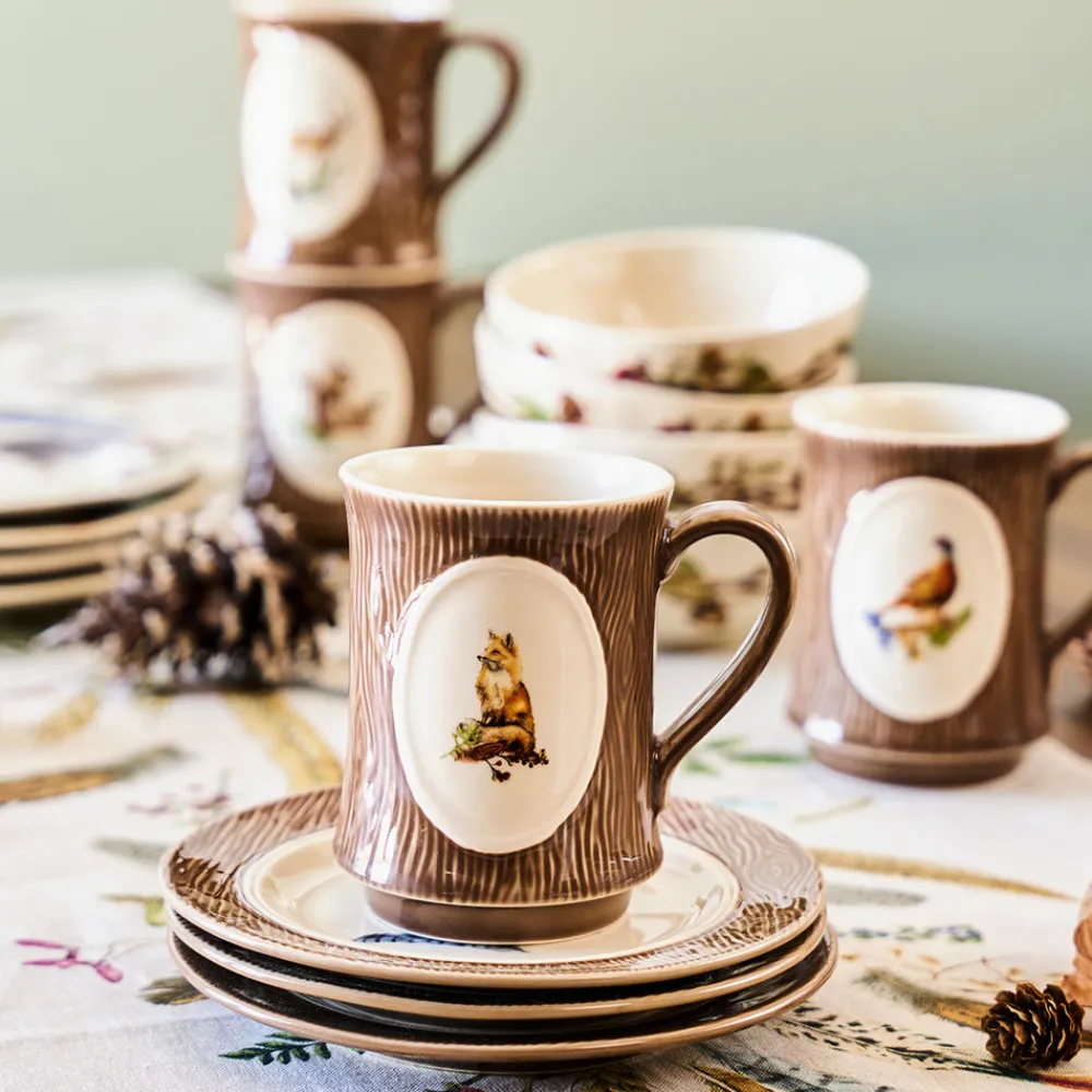 Juliska Dinnerware|Forest Walk Fox Mug