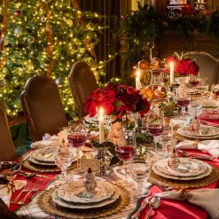 Juliska Place Settings & Linens|Forest Walk Holly with Berries Napkin Ring in Multi