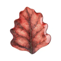 Juliska Dinnerware|Forest Walk Leaf Plate Assorted in Café Au Lait, Set of 4