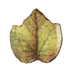 Juliska Dinnerware|Forest Walk Leaf Plate Assorted in Café Au Lait, Set of 4