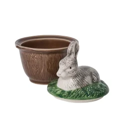 Juliska Dinnerware|Forest Walk Rabbit Bowl with Lid in Multi