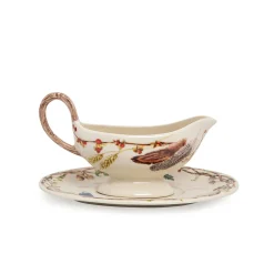 Juliska Dinnerware|Forest Walk Sauce Boat and Stand