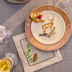 Juliska Dinnerware|Forest Walk Stag Cocktail/Side Plate
