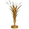 Juliska Candles|Forest Walk Wheat 17" Candlestick in Gold