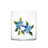 Petra Palumbo Glassware|Forget Me Not Crystal Tumbler