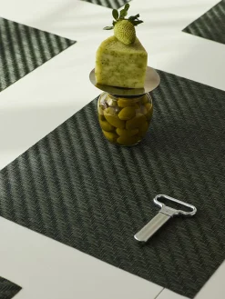 Chilewich Place Settings & Linens|Foxtail Rectangular Placemat in Thyme