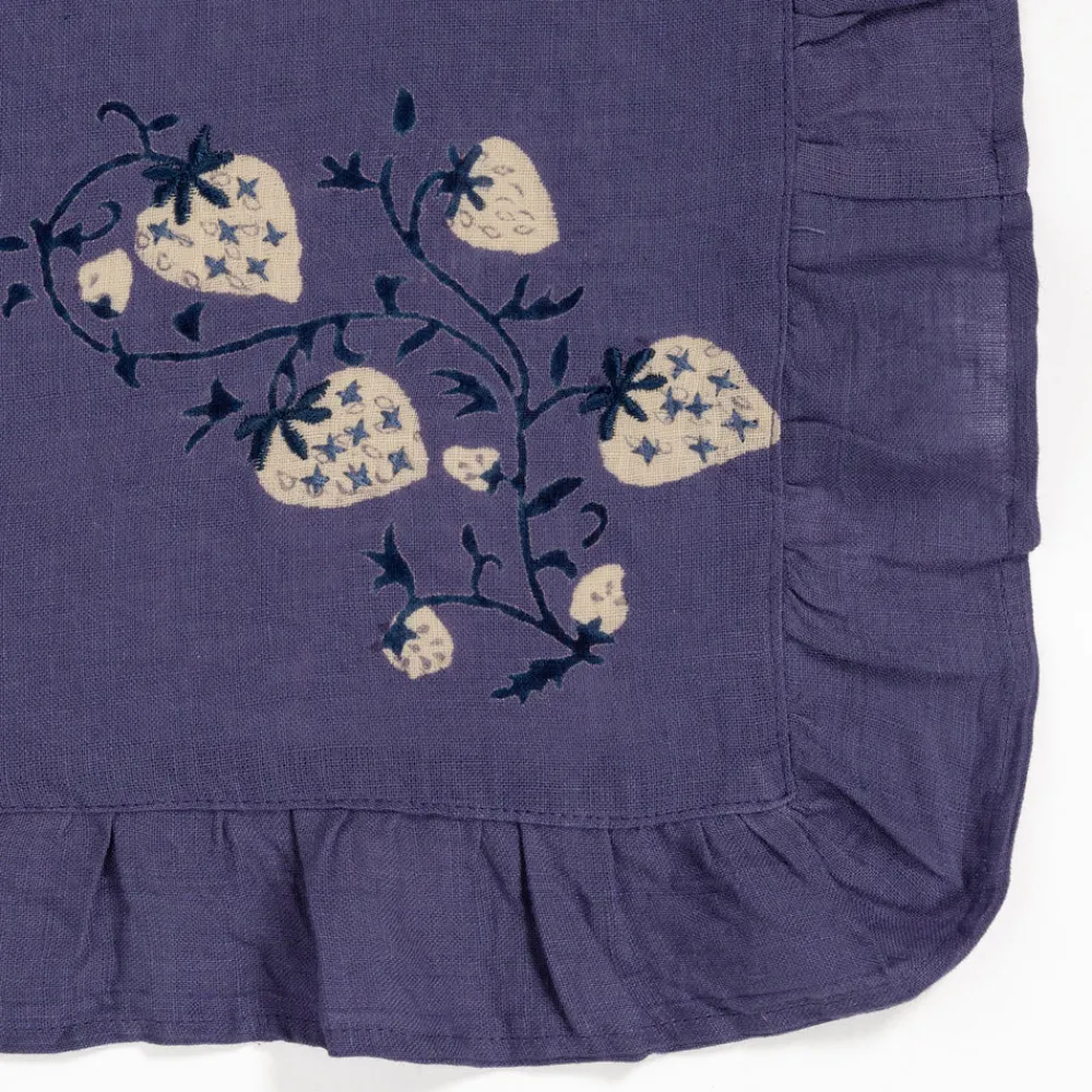 Sharland England Place Settings & Linens|Fraises Des Bois Napkins, Set Of 4