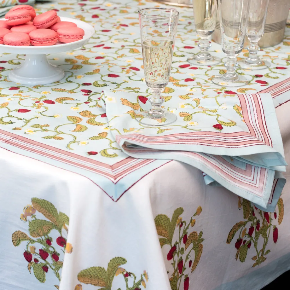 Couleur Nature Place Settings & Linens|Fraises des Bois Napkins, Set of 6