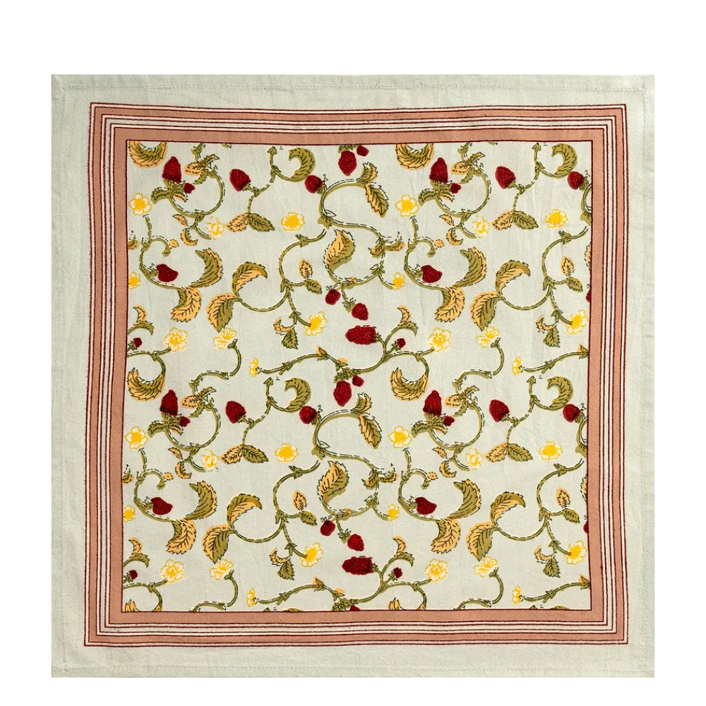 Couleur Nature Place Settings & Linens|Fraises des Bois Napkins, Set of 6